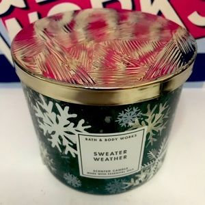 Brand new Bath and Body Works 3-wick candle